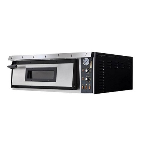 ITPIZZA Печь для пиццы ML4  ( 1005х970х415мм, 6кВт, 380В)  кам. 720х720х140мм