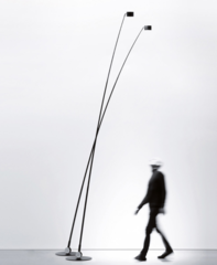 Светильник напольный Sampei DAVIDE GROPPI стекловолокно/металл