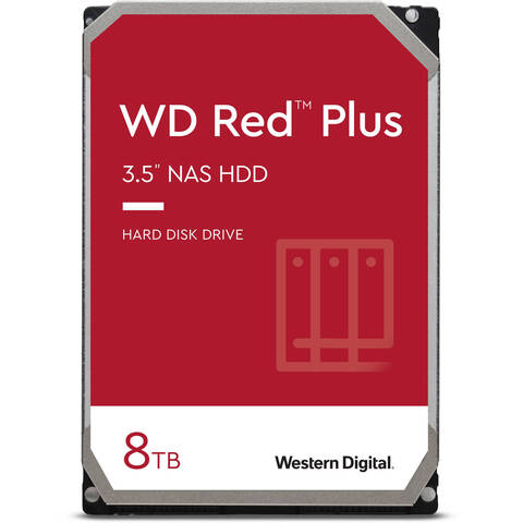 Жесткий диск WD 8TB Red Plus 3,5