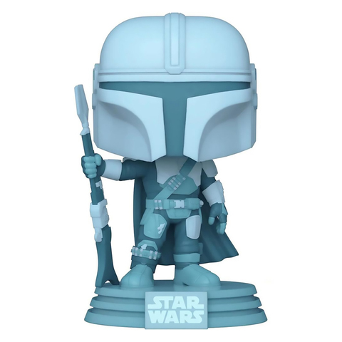 Funko POP! Star Wars. The Mandalorian: Holo-Mandalorian (GW Exc) (345) (Б/У)