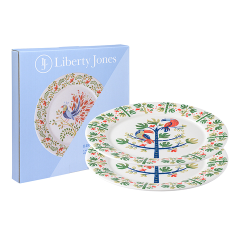 Набор тарелок Toucan из коллекции Birds of Paradise в подарочной упаковке, 28 см, 2 шт.