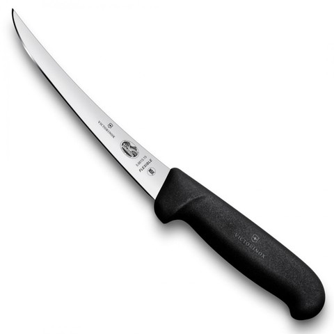 Кухонный обвалочный нож Victorinox с изогнутым лезвием 15 см. (5.6613.15)