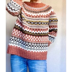 Описание по вязанию лопапейсы спицами "Norwegian Forest"