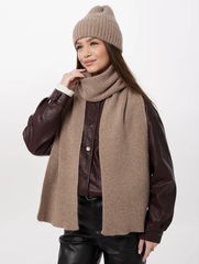 Комплект шапка и шарф модель 012
