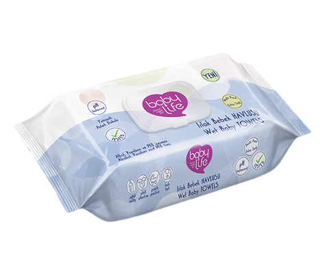 Детские Влажные Салфетки Tex Baby Life 70шт