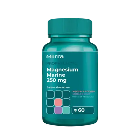 Мирра-Магний комплекс морским магнием и экстрактом мелиссы 60 кап