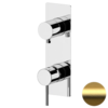 Remer X93WBBG Смеситель для душа Remer X Style X93WBBG, золото брашированное