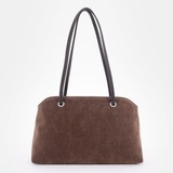 Сумка Саломея 620 эко-замша шоколад