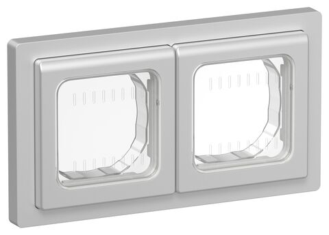 FLITE Рамка 2-мест. IP55 Рпро-2-55-ФлА ал. IEK