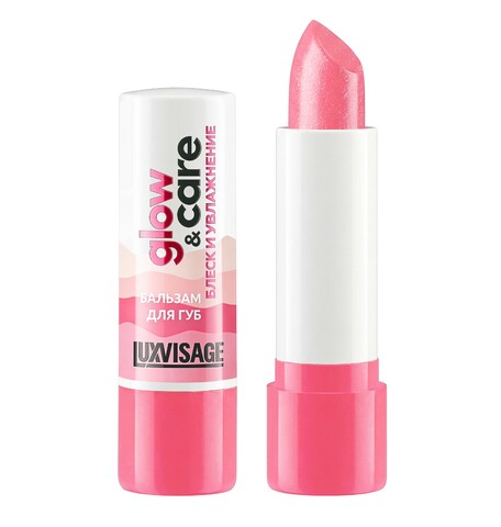 LuxVisage Бальзам для губ glow & care блеск и увлажнение 3,9