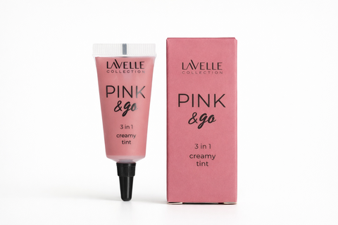 LavelleCollection Кремовый Тинт ,тон 04 для щек, губ и глаз PINK & GO 3 in1