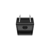 Gessi BINARIO Профиль линейный 250 мм., для 1 модуля, установка Easy-Fix, цвет Black XL 61121#299