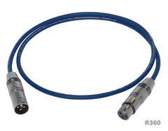 DAXX R360 Балансный 1XLR-1XLR кабель (папа-мама) из монокристаллической меди. High Grade D=6mm