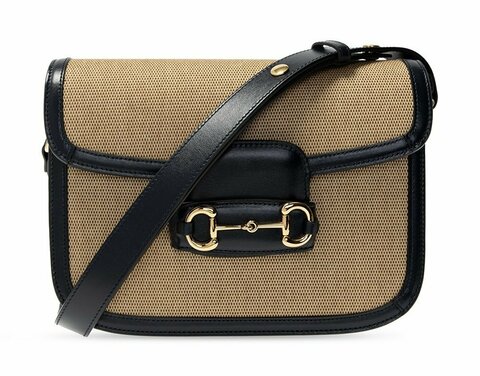 Сумка Gucci 1955 Horsebit бежевый