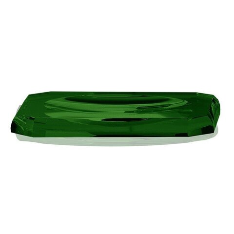 Decor Walther 0924096 Decor Walther Kristall KS Лоток для расчесок, хрустальное стекло, цвет: английский зеленый