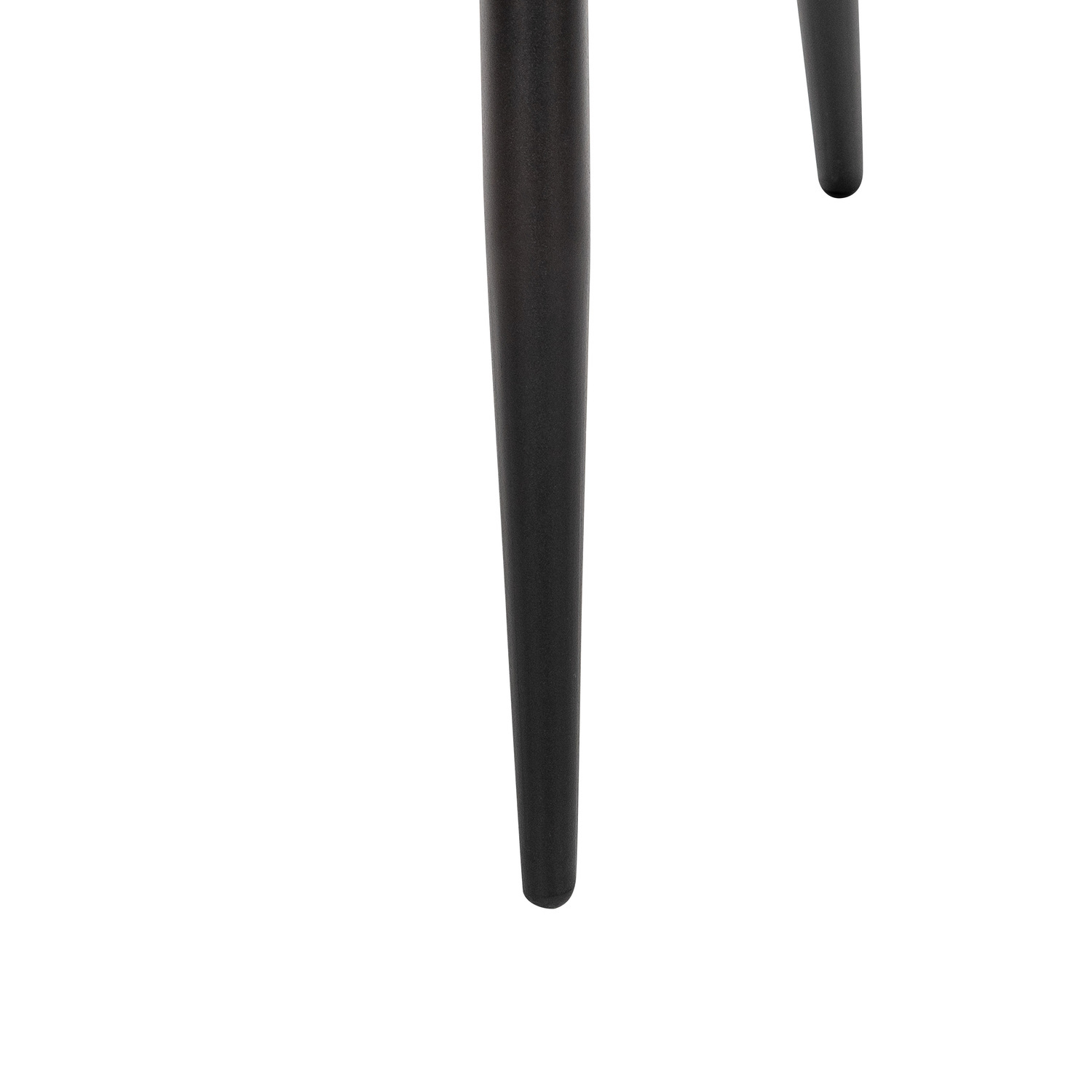 Стул с подлокотниками Leset Слим, каркас Черный, велюр Бежевый, фото 8