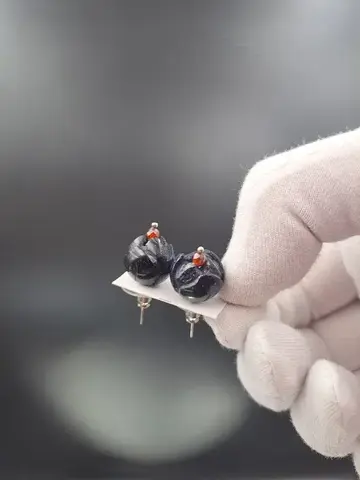 Сережки резные
