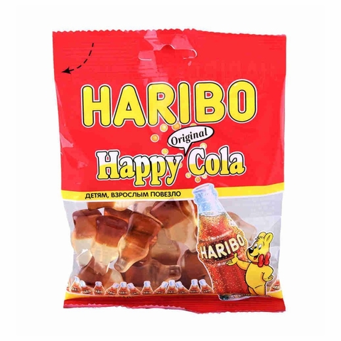 Мармелад жев HARIBO Happy Cola 80 г ГЕРМАНИЯ