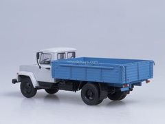 GAZ-3307 wooden board engine ZMZ-513 gray-blue AutoHistory 1:43