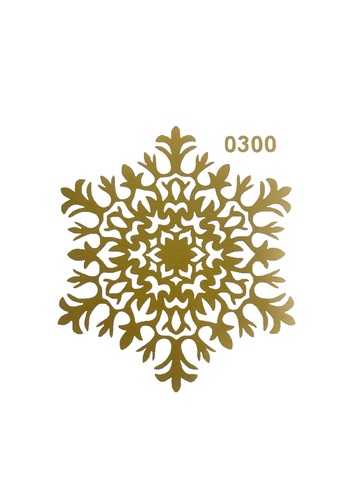 Стикер 0300античное золото ( 6*7см)
