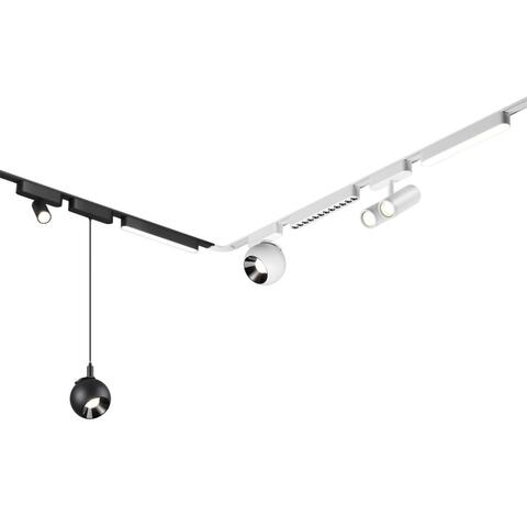 359275 SHINO NT23 051 белый Трековый светильник для низковольтного шинопровода IP20 LED 16W 48V 1360Лм 3000К SMAL