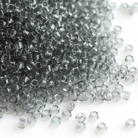Бисер Тохо круглый 11/0 0009 светло-серый прозрачный/Toho round