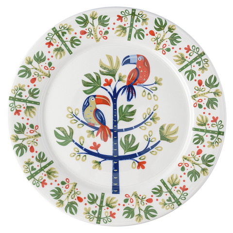 Тарелка 28см Toucan Liberty Jones Birds of Paradise