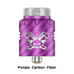 Дрипка Hellvape Dead Rabbit 3 RDA - Purple Carbon Fiber