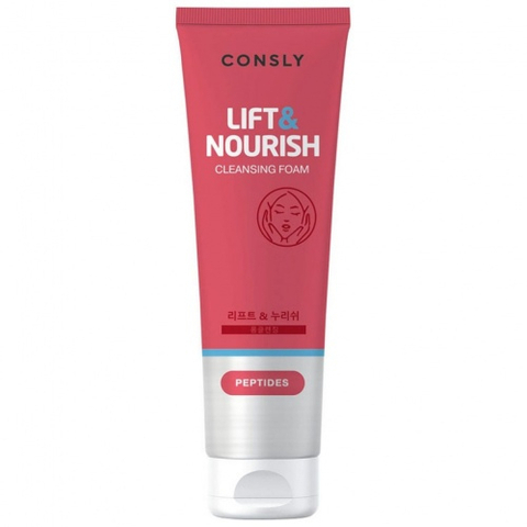 Consly Foam Пенка для умывания укрепляющая с пептидами Peptides Cleansing Foam Lift&Nourish