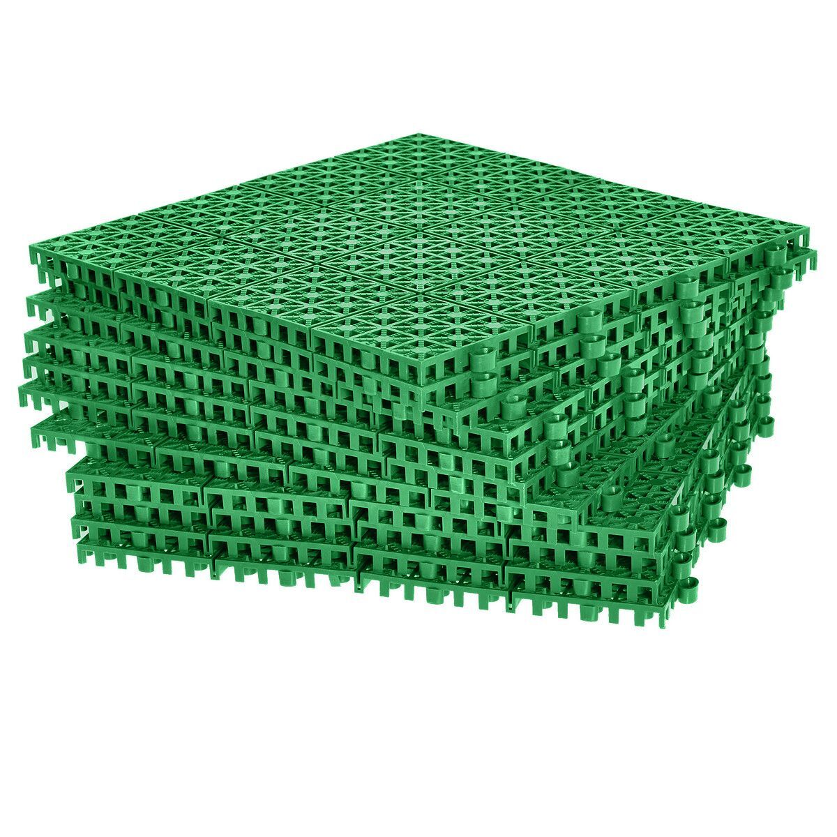 Покрытие модульное 330х330 (9шт) зеленый Vortex