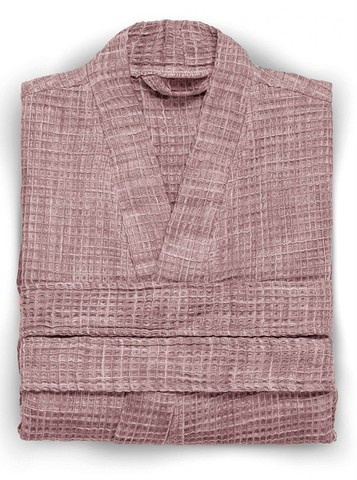 Халат вафельный L'appartement Grade qwartz пыльно-розовый