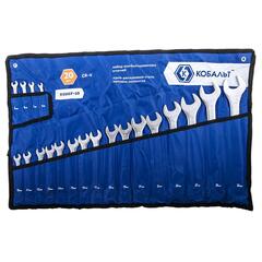 Набор ключей комбинированных КОБАЛЬТ 6-19,21,22,24,27,30,32 мм (20 шт.) чехол (020107-20)