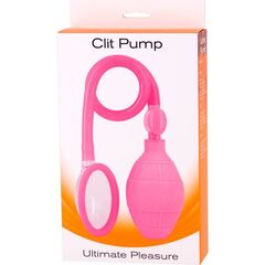 Розовая помпа для клитора CLIT PUMP - 