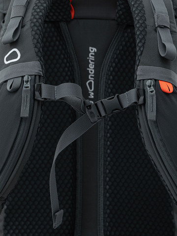 Картинка рюкзак туристический Kanrock Cruiser 45 Anthracite - 6