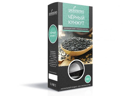 Черный кунжут Polezzno, 200г