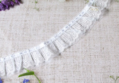 Тесьма текстиль ажурная капрон, ш. 7 см.