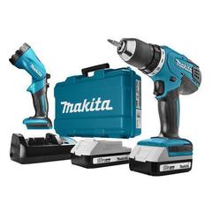 Аккумуляторная дрель-шуруповерт Makita DF457DWLE