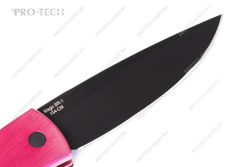 Нож Pro-Tech BR-1 Whiskers Prototype Red - фотография 