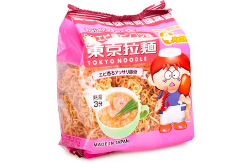 Жареная лапша По-Токийски со вкусом креветок, 120г