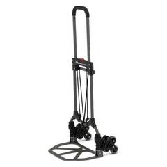 Тележка ручная лестничная MCLS складная, телескопическая, алюминий, сталь, грузоподъемность 60 кг