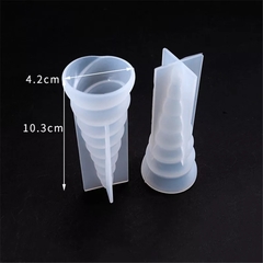 Набор силиконовых молдов 3D «Рожки единорога» (3 штуки)