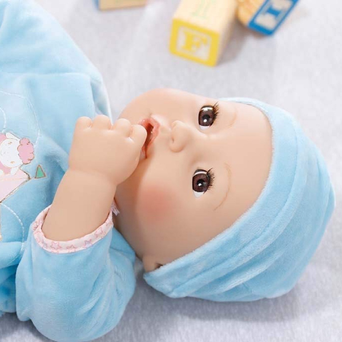 Интерактивная кукла Zapf Creation Baby Annabell мальчик, 43 см, 794-654