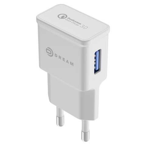 Зарядное устройство Quick Charge 3.0 Dream белый