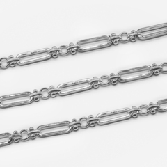 Цепь "Люминос", 7мм, родирование