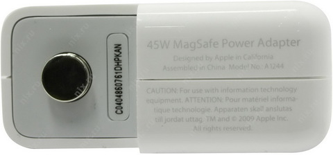 Оригинальный Адаптер питания Apple MagSafe мощностью 45 Вт для MacBook Air / MC747LL