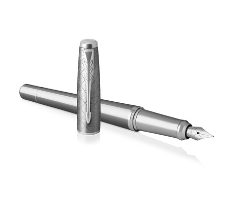 Перьевая ручка Parker Urban  Premium Silvered Powder CT123