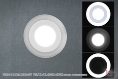 70503-9.0-001TM LED3+2W  WH/DL+DL (6500K+6500K) панель светодиодная