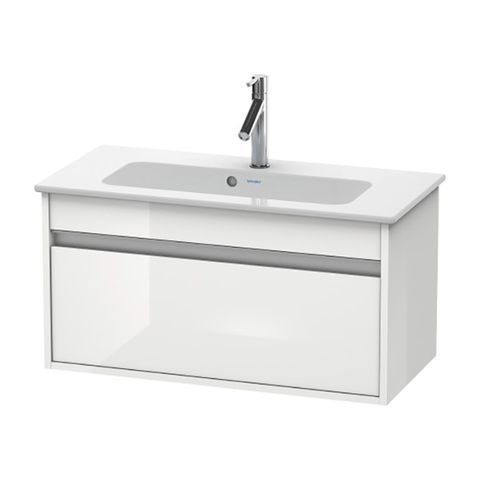 Duravit Ketho База под раковину  410x800x385, 1 выдв.ящик, цвет белый глянцевый KT642302222