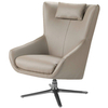 Крутящееся кресло Angel Cerda 5044, бежевая кожа