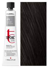 Goldwell Topchic ZERO 4N средне-коричневый  60 мл